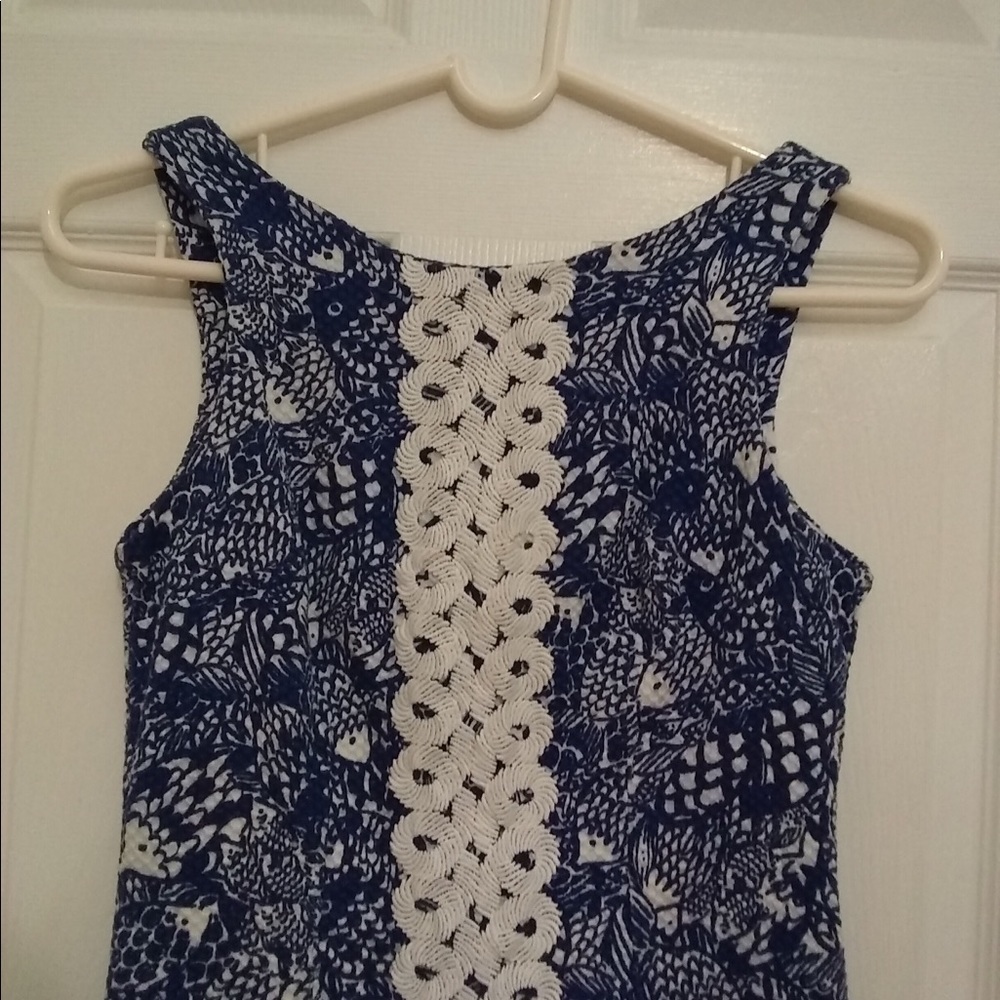 Lilly Pulitzer Short Blue Dress - Picture 3 of 8